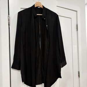 Acne open back tunic